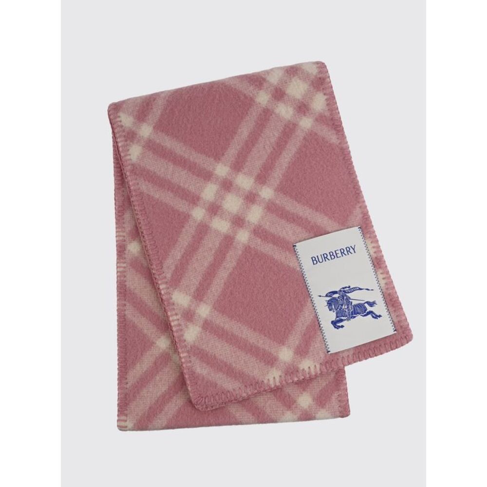 Burberry Women Classic Check Pure Wool Scarf Burberry